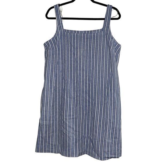 a new day Dresses & Skirts - Womens A New Day Blue and White Sleeveless Sundress, Medium, NWT!!
